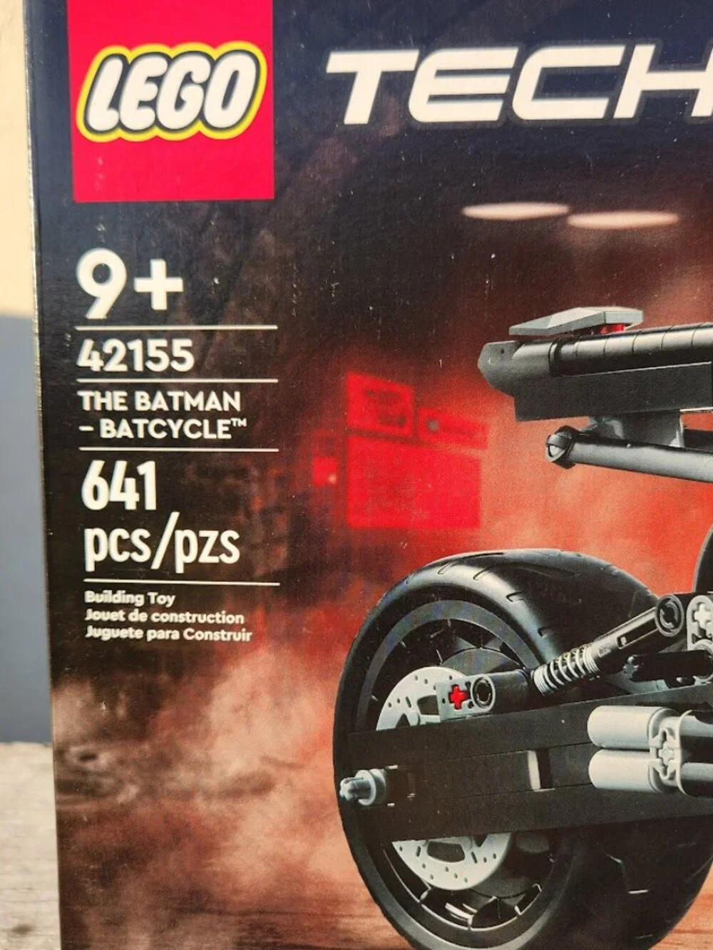 NEW LEGO Technic Batman BATCYCLE Set 42155 Motorcycle Collectible Toy Model Buil